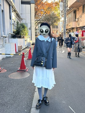 「アイテム（ベスト）」を使った、haryo98さん（レディース・157cm）の秋コーディネート