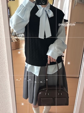 「jouetie（ジュエティ）のアイテム」を使った、haryo98さん（レディース・158cm）の春コーディネート