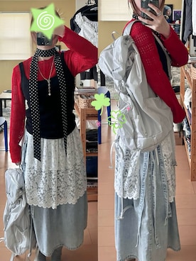 「H&M（エイチ・アンド・エム）のアイテム」を使った、haryo98さん（レディース・158cm）の夏コーディネート