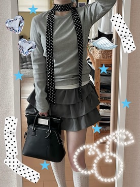「靴下屋（クツシタヤ）のアイテム」を使った、haryo98さん（レディース・158cm）の春コーディネート
