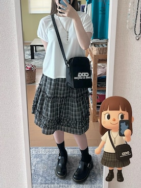 「CDG（シーディージー）のアイテム」を使った、haryo98さん（レディース・158cm）の夏コーディネート