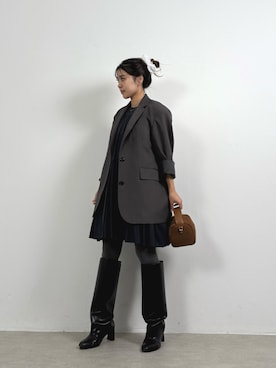 「アイテム（シュシュ）」を使った、sa00encanafさん（レディース・157cm）の秋コーディネート