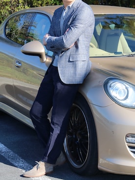 「アイテム（アナログ腕時計）」を使った、hakunashionさん（メンズ・176cm・20代）の秋コーディネート