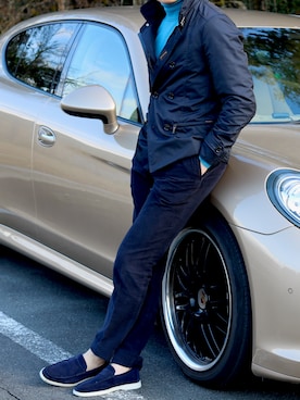 「アイテム（腕時計）」を使った、hakunashionさん（メンズ・176cm）の冬コーディネート