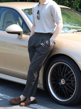 「アイテム（アナログ腕時計）」を使った、hakunashionさん（メンズ・176cm）の秋コーディネート