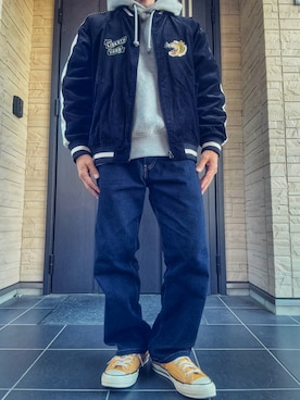 「ct70」｜「アイテム（ジャケット/アウター）」を使った、𝑠𝑒𝑛さん（メンズ・165cm）の冬コーディネート