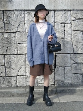 rimaさん（レディース・160cm）の秋コーディネート