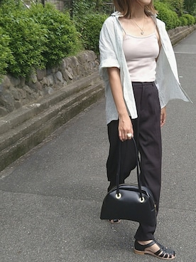 rimaさん（レディース・160cm）の夏コーディネート