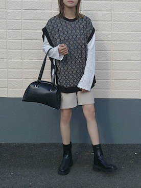 rimaさん（レディース・160cm）の秋コーディネート