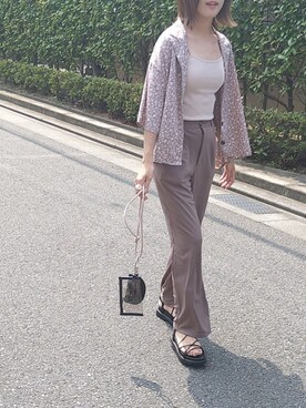 rimaさん（レディース・160cm）の夏コーディネート
