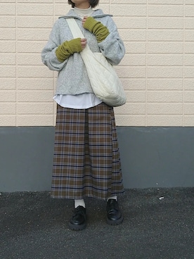 rimaさん（レディース・160cm）の冬コーディネート