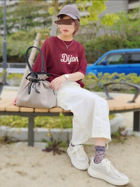 rimaさん（レディース・160cm）の春コーディネート