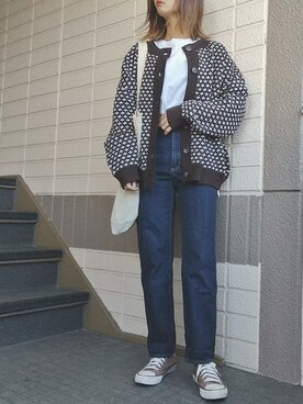 rimaさん（レディース・160cm）の秋コーディネート