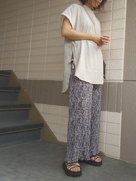 rimaさん（レディース・160cm）の夏コーディネート