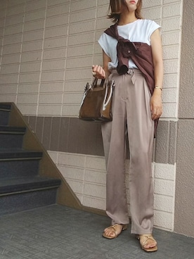 rimaさん（レディース・160cm）の夏コーディネート