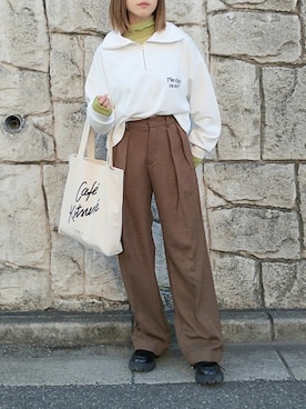 rimaさん（レディース・160cm）の秋コーディネート