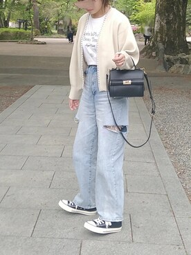 「大人可愛い、春」｜「アイテム（その他）」を使った、rimaさん（レディース・160cm）の春コーディネート