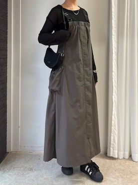 「CORNERS（コーナーズ）のアイテム（バッグ）」を使った、nana02lotsofloveさん（レディース・163cm）の秋コーディネート