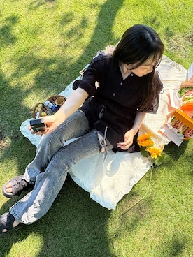 nana02lotsofloveさん（レディース・163cm）の夏コーディネート