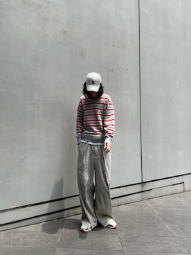 「KAIKO（カイコー）のアイテム」を使った、柿崎 陸人さん（メンズ・179cm）の夏コーディネート