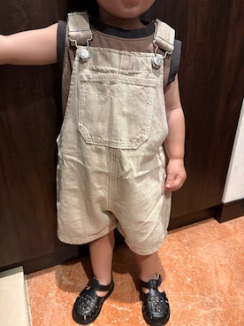 「igor（イゴール）のアイテム」を使った、TOAさん（キッズ・80cm）の夏コーディネート