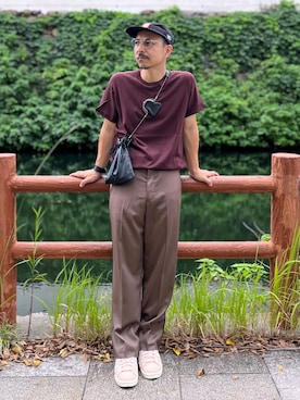 「adidas Originals（アディダスオリジナルス）のアイテム」を使った、初珠さん（メンズ・167cm）の秋コーディネート