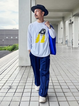 「アイテム（エコバッグ/サブバッグ）」を使った、初珠さん（メンズ・167cm）の秋コーディネート