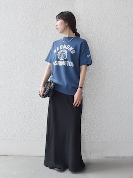 澤村さん(レディース・162cm)の夏コーディネート