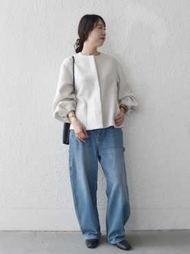 澤村さん(レディース・162cm)の秋コーディネート