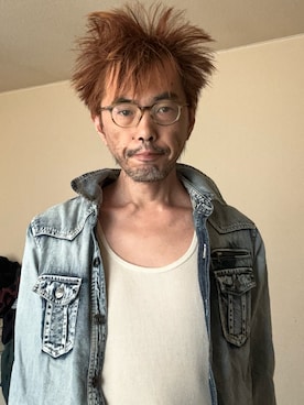 「Right-on（ライトオン）のアイテム（タンクトップ、ホワイト系）」を使った、yuukiichikou16さん（メンズ・174cm）の夏コーディネート