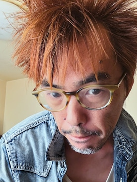 「JINS（ジンズ）のアイテム（メガネ、ベージュ系）」を使った、yuukiichikou16さん（メンズ・174cm）の秋コーディネート