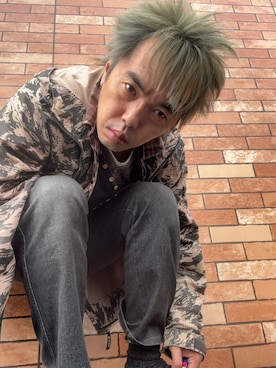 「Right-on（ライトオン）のアイテム（ナイロンジャケット、グレー系）」を使った、yuukiichikou16さん（メンズ・174cm）の秋コーディネート