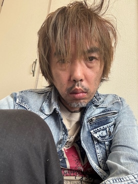 「しまむら（シマムラ）のアイテム（Tシャツ/カットソー）」を使った、yuukiichikou16さん（メンズ・174cm）の秋コーディネート