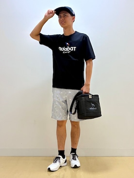 ごっさんさん(メンズ・178cm)の夏コーディネート