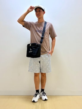 ごっさんさん（メンズ・178cm）の夏コーディネート