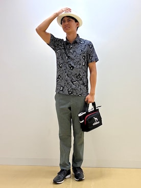 ごっさんさん(メンズ・178cm)の夏コーディネート