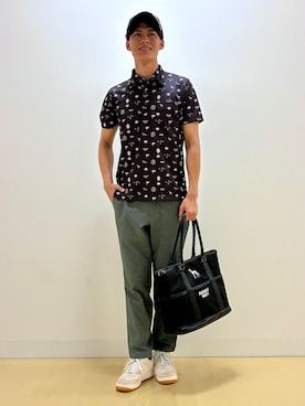 ごっさんさん(メンズ・178cm)の夏コーディネート