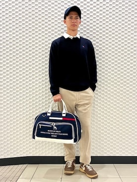 ごっさんさん(メンズ・178cm)の冬コーディネート