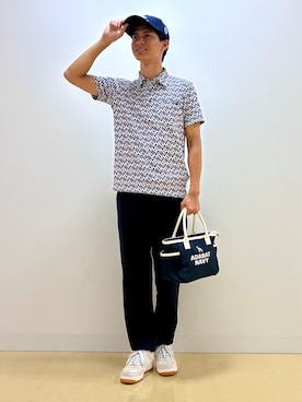 ごっさんさん(メンズ・178cm)の夏コーディネート