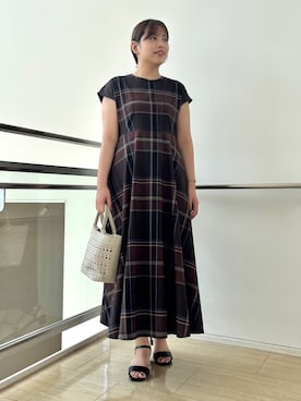 「レディース」｜RIOさん（レディース・165cm）の夏コーディネート