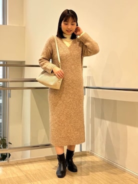 RIOさん(レディース・165cm)の冬コーディネート