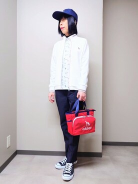 「adabat（アダバット）のアイテム」を使った、けいさん（レディース・164cm）の春コーディネート
