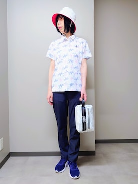 「ADABAT STREAM（アダバットストリーム）のアイテム」を使った、けいさん（レディース・164cm）の夏コーディネート