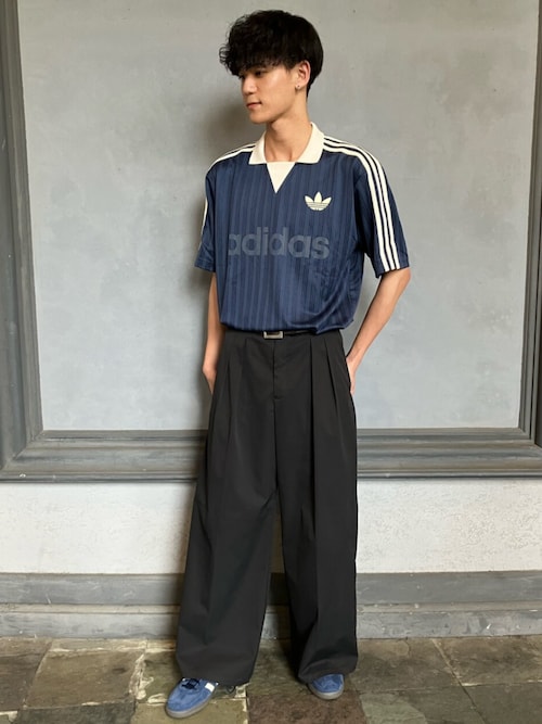 襟付きゴーリートップ / アディダスオリジナルス adidas Originals（T