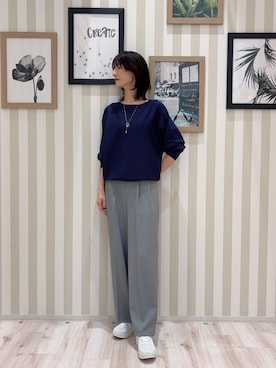 たまごがにさん(レディース・170cm)の春コーディネート