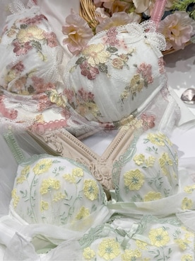 「アイテム（ブラジャー）」を使った、cocoさん（レディース・164cm）の春コーディネート