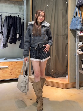 Hazukiさん(レディース・159cm)の秋コーディネート