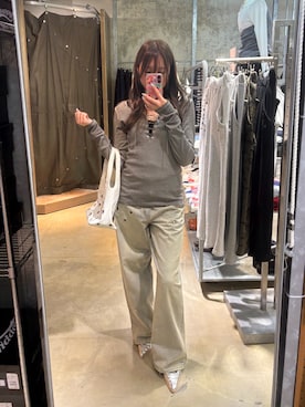 Hazukiさん（レディース・159cm）の春コーディネート