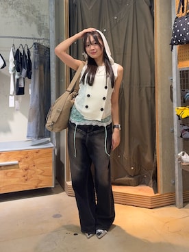 Hazukiさん(レディース・159cm)の夏コーディネート