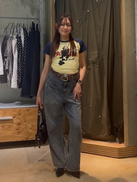 Hazukiさん（レディース・159cm）の春コーディネート